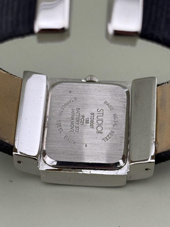 Studio Quartz Rectangular Watch | Japan Movement … - image 4
