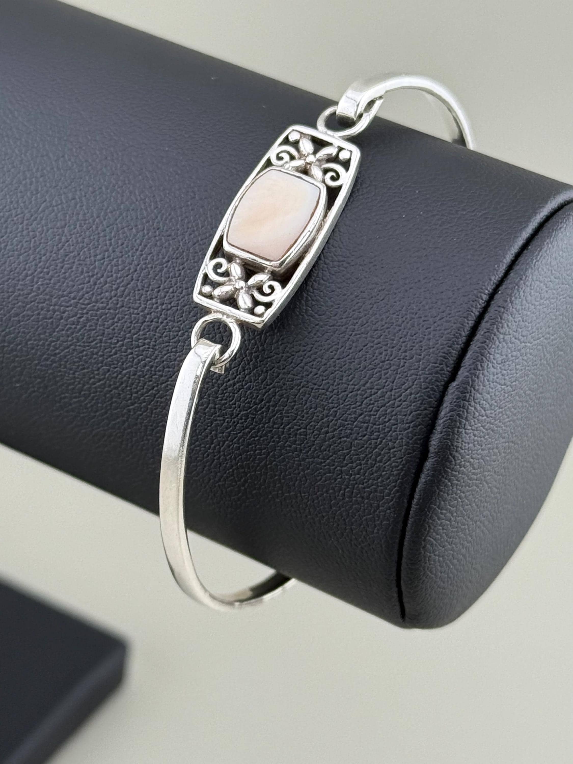 Vintage Sterling Silver Panel Bracelets - Etsy