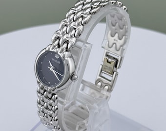 Seiko 5 Women's Automatic Watch 4207-00W0 Black Dial Gold Tone 21