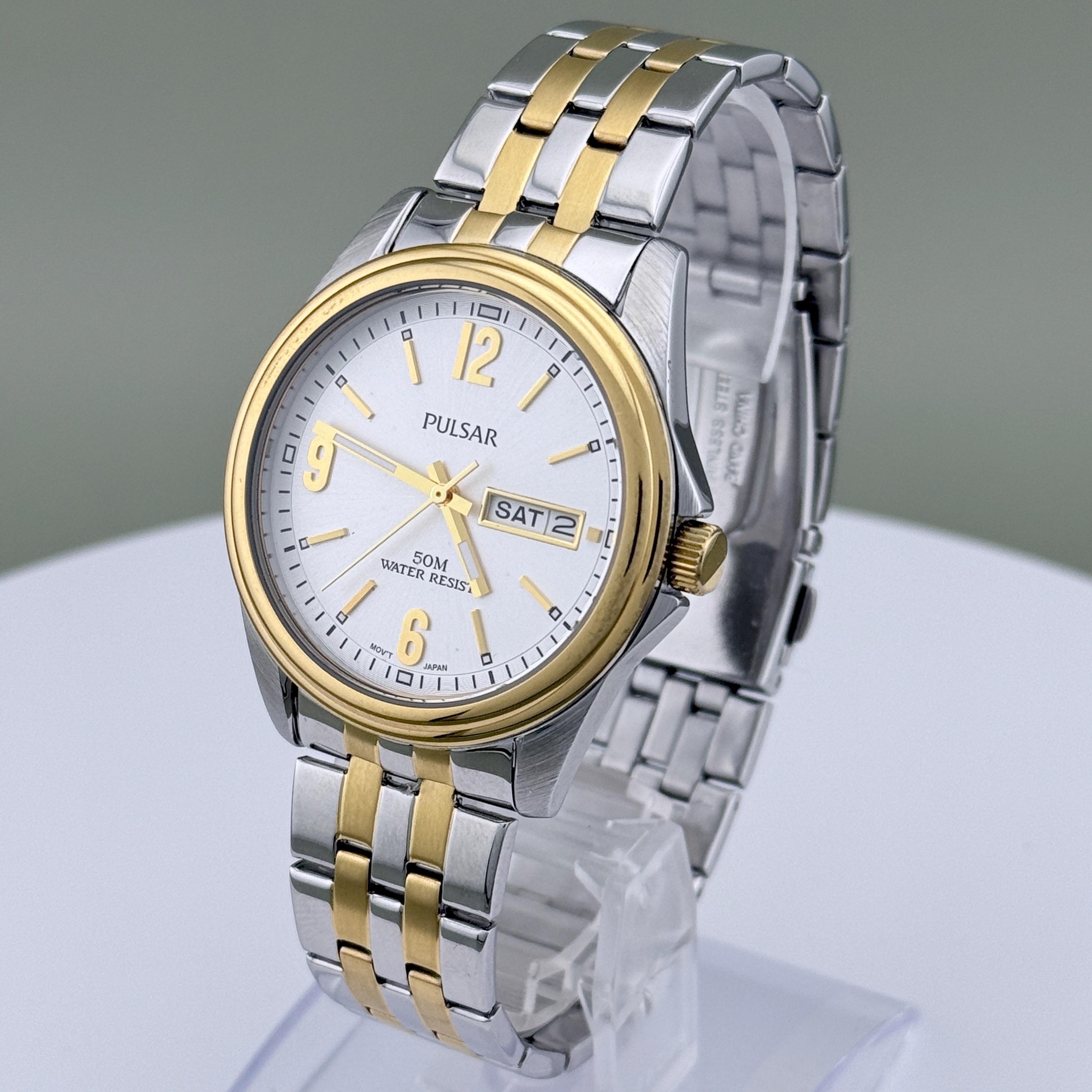 Vintage Pulsar Watch Two Tone - Etsy display picture 3