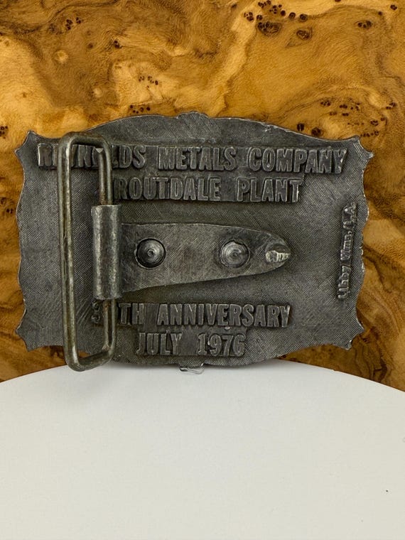 Vintage 1976 Bicentennial Belt Buckle USA 1776-1976 R… - Gem