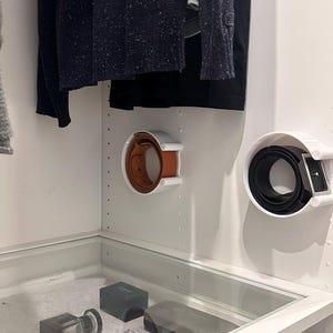 Belt holder ideal fit for IKEA PAX wardrobe and other Ikea products Digital Download for 3D Printing STL
