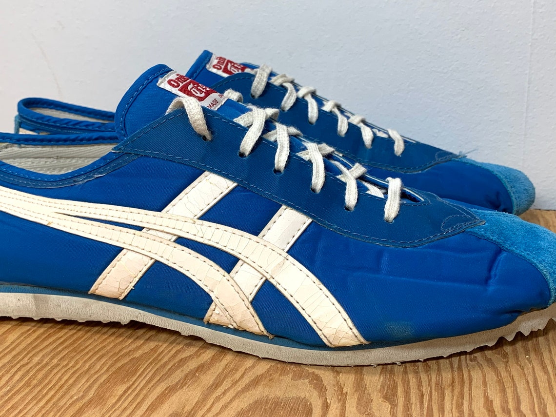 1960s 1970s Onitsuka Tiger Bostons running shoes made in Japan | Etsy