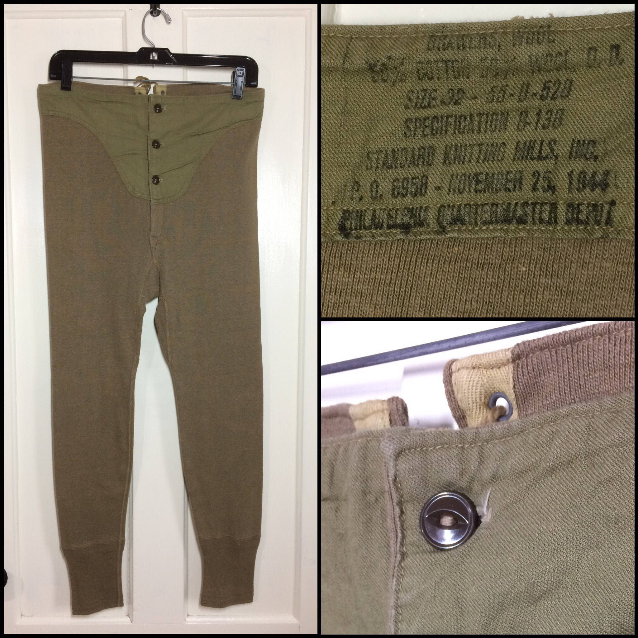 brown long underwear