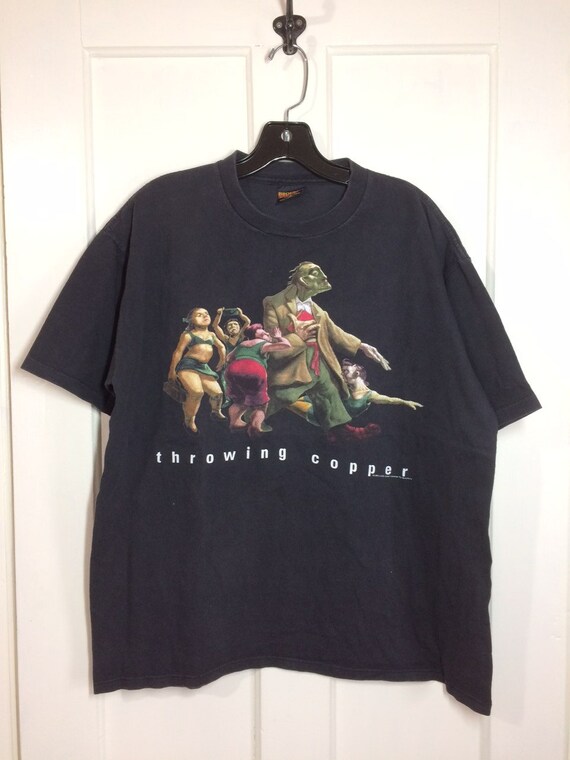 Vintage 90's 1994 Live Throwing Copper T-shirt Size Large