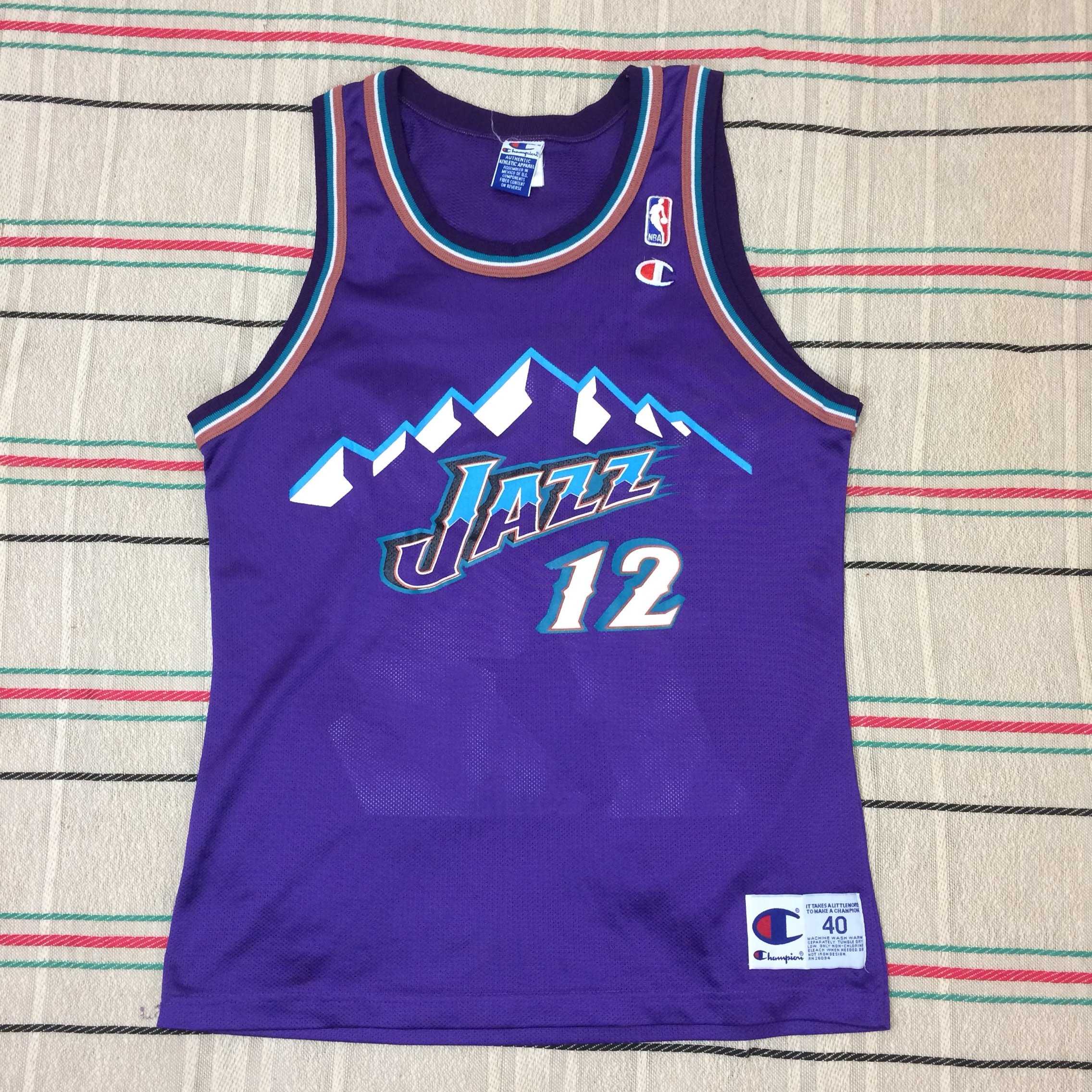 john stockton champion jersey