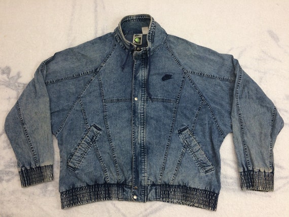 nike challenge court denim jacket