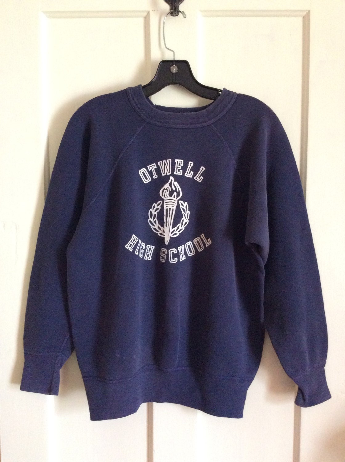 Vintage 1950s Otwell High School Logo Sweatshirt Looks Size | Etsy