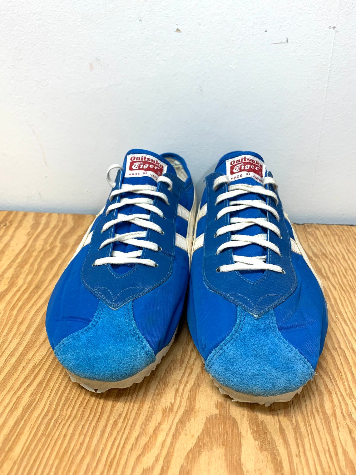 1960s 1970s Onitsuka Tiger Bostons running shoes made in Japan Etsy
