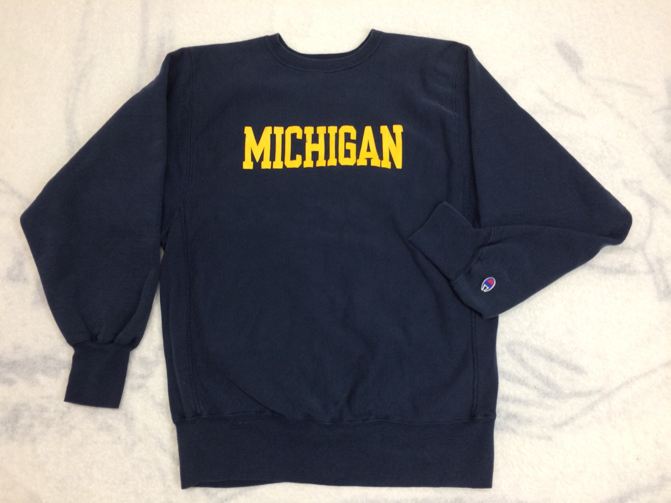 1990s University of Michigan College Champion reverse weave sweatshirt ...