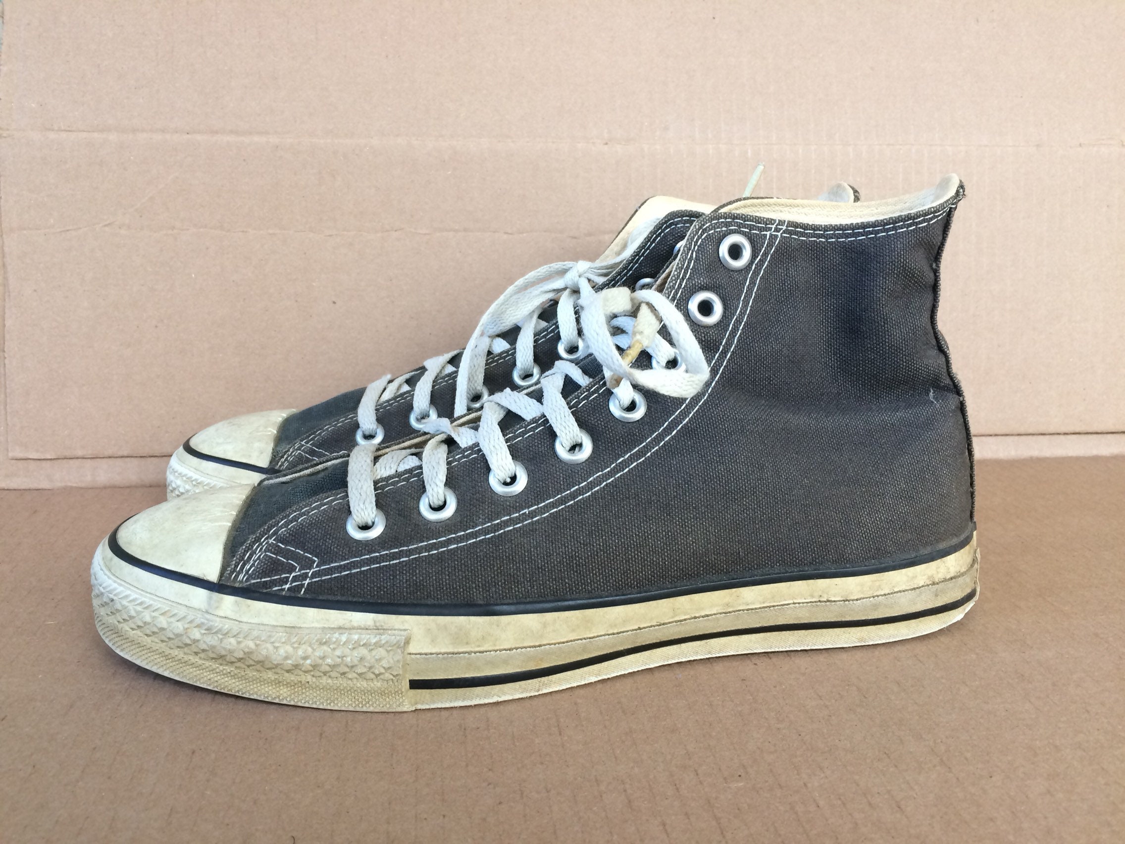 faded black converse