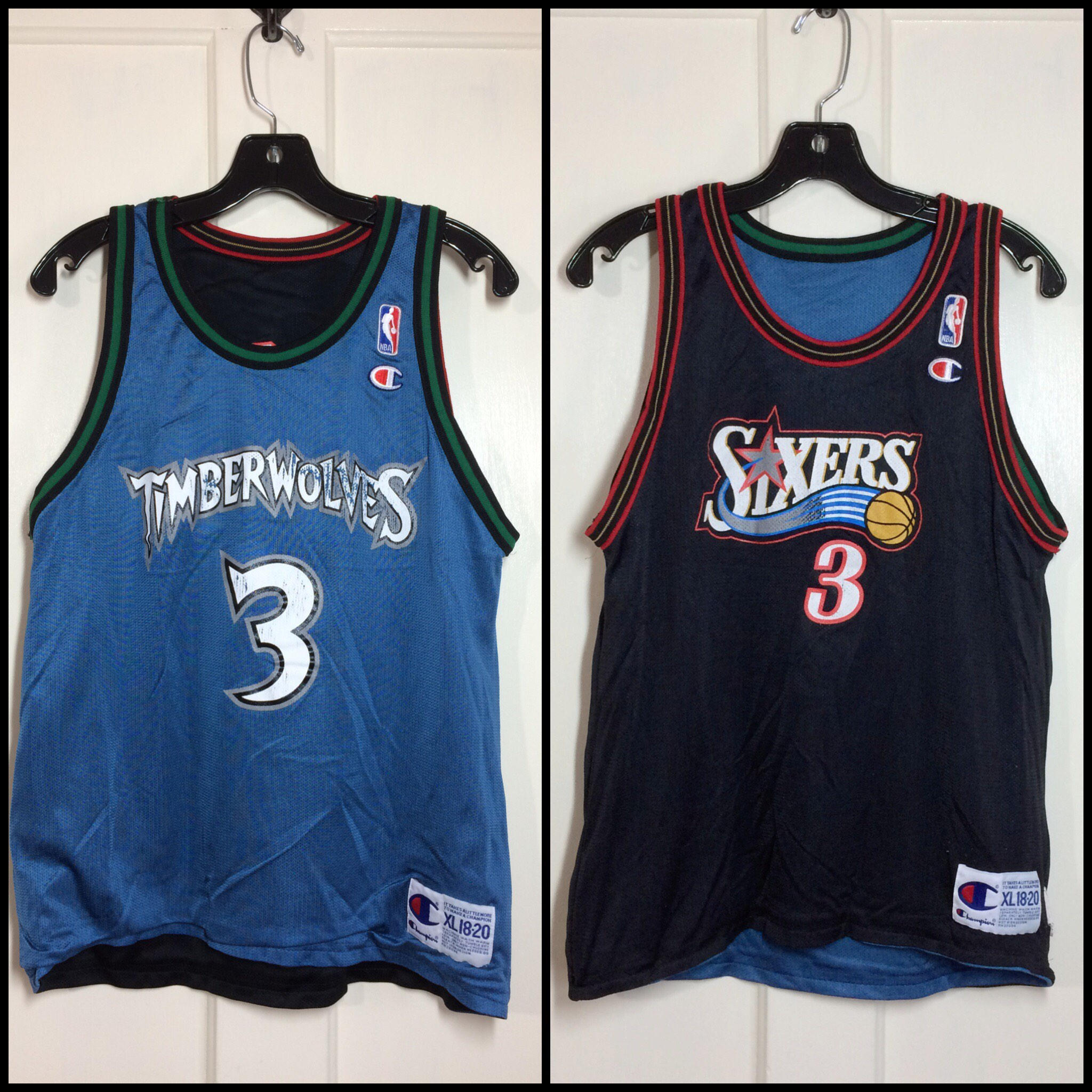 iverson sixers jersey