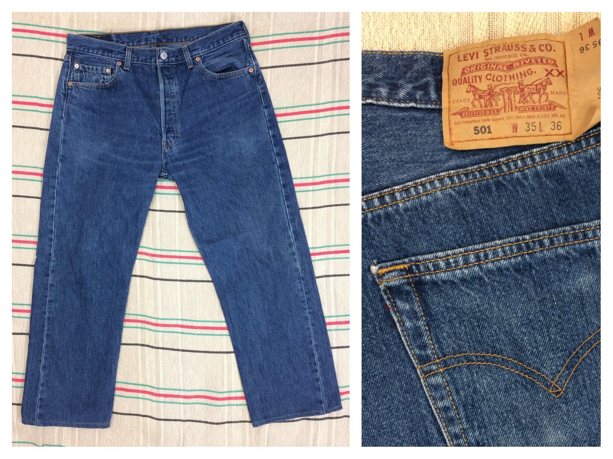 1980s levis 501