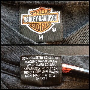 1990s 1992 Harley Davidson Wolf Tshirt Size Medium 3-D Emblem - Etsy