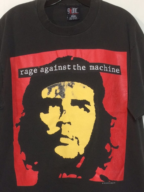 1990s Rage Against the Machine 1993 Bombtrack T-shirt Size XL