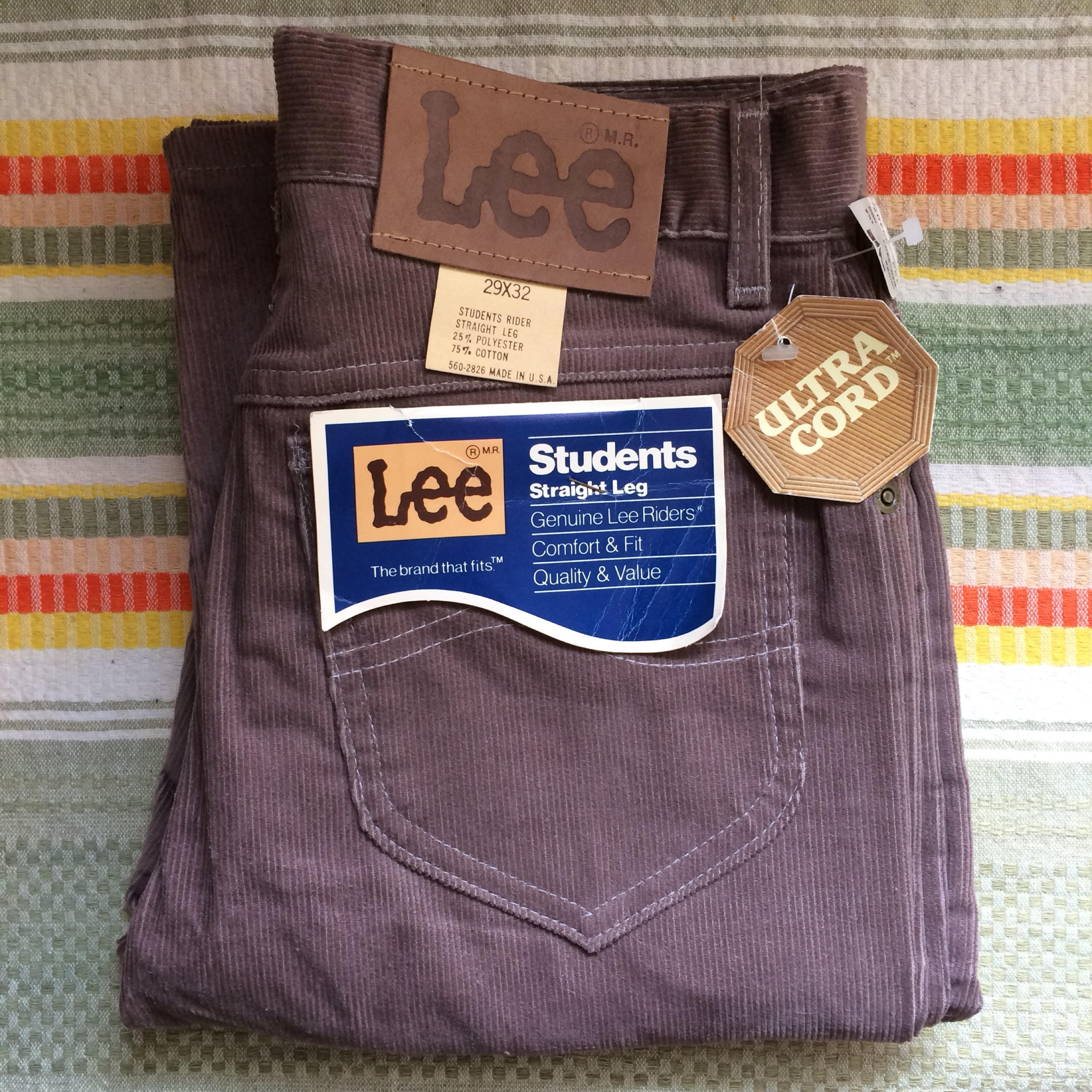 deadstock lee corduroy