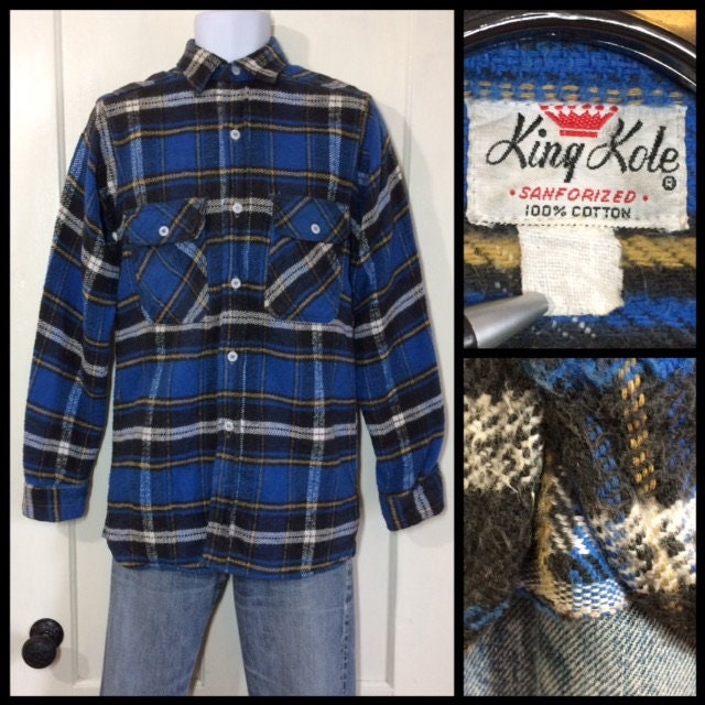 1950s King Kole Heavy Cotton Flannel 