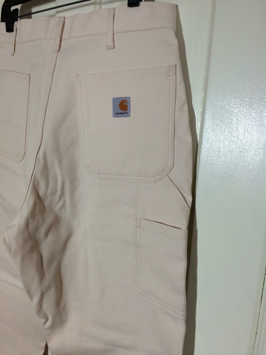 carhartt carpenter pants white
