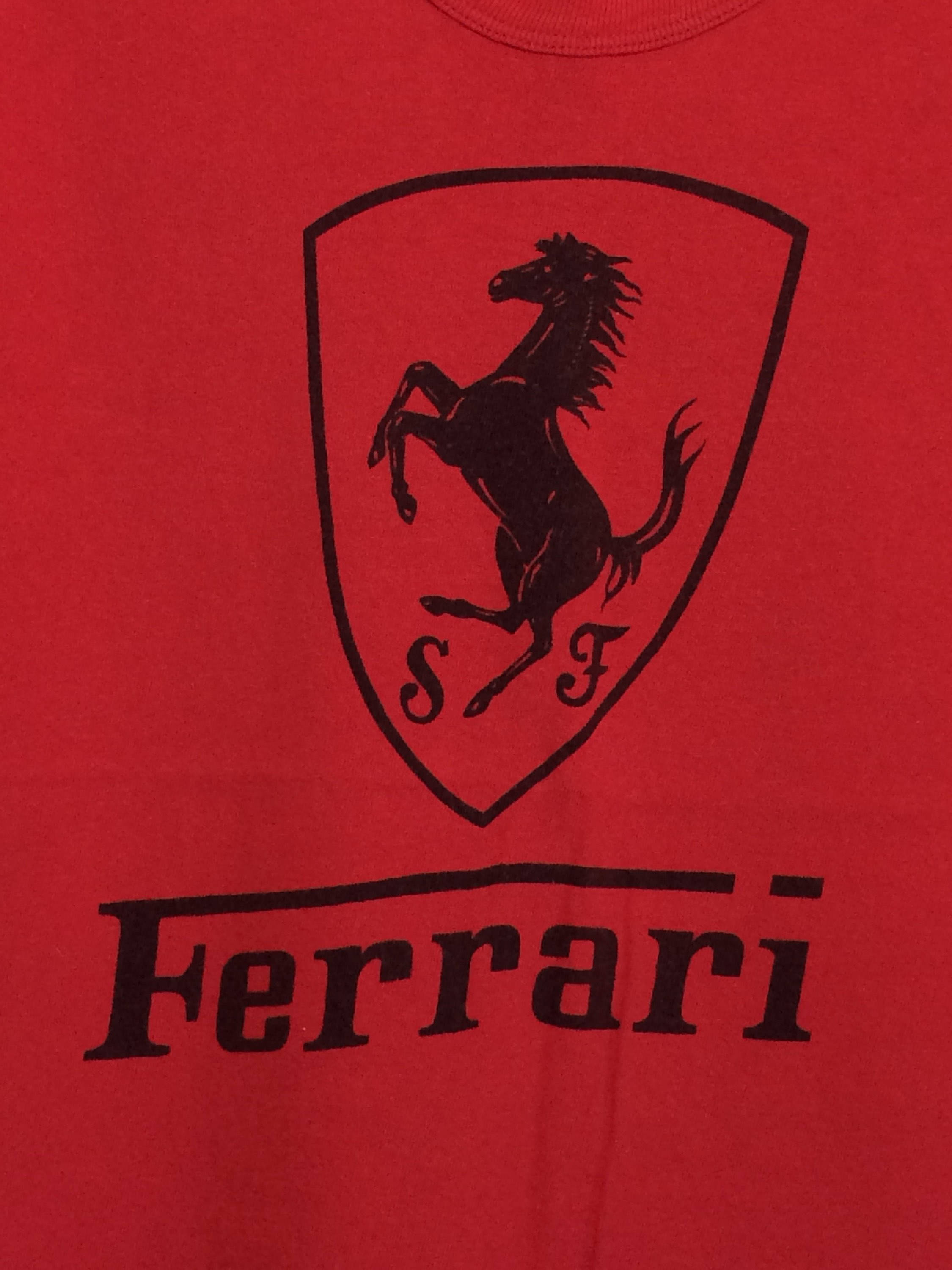 1970s Ferrari Horse Logo Sports Car T-shirt Size Medium 18x23 | Etsy