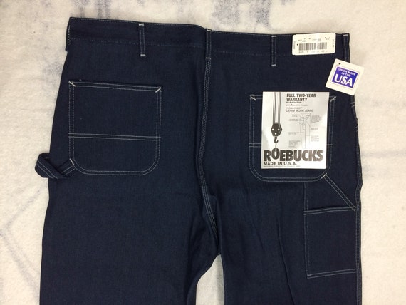 1980s deadstock Sears Roebuck denim carpenter painter… - Gem