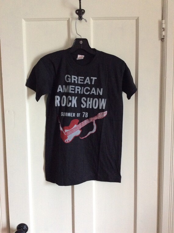 1970s Great American Rock Show Summer of 78 Concert T-shirt | Etsy