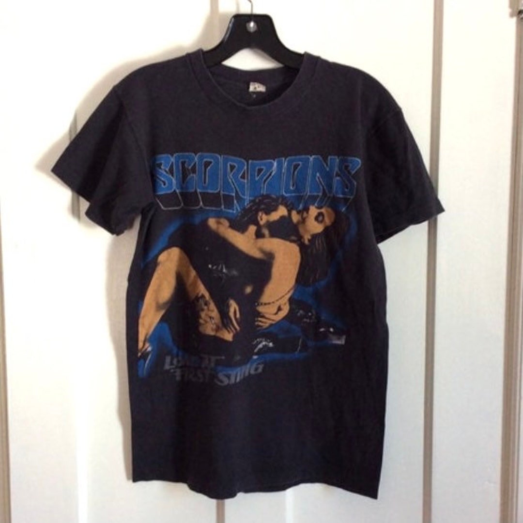 The Scorpions 1984 Concert US Tour Heavy Metal T-shirt Tag - Etsy
