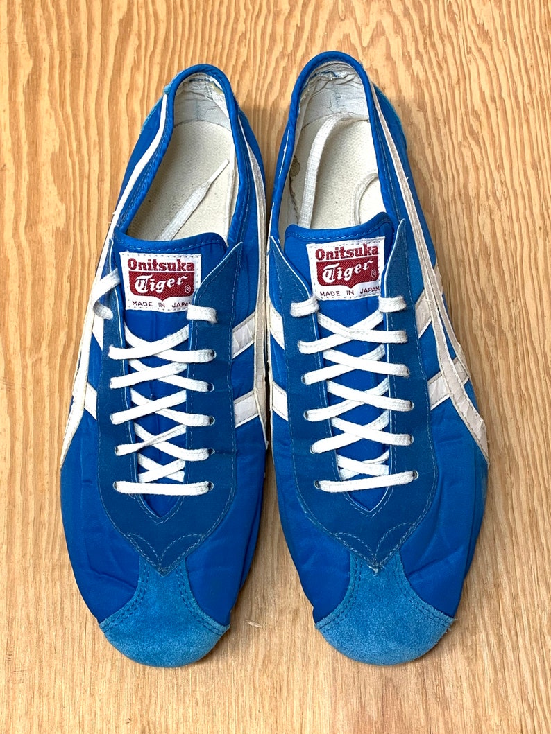 1960s 1970s Onitsuka Tiger Bostons Running Shoes Made in Japan Etsy