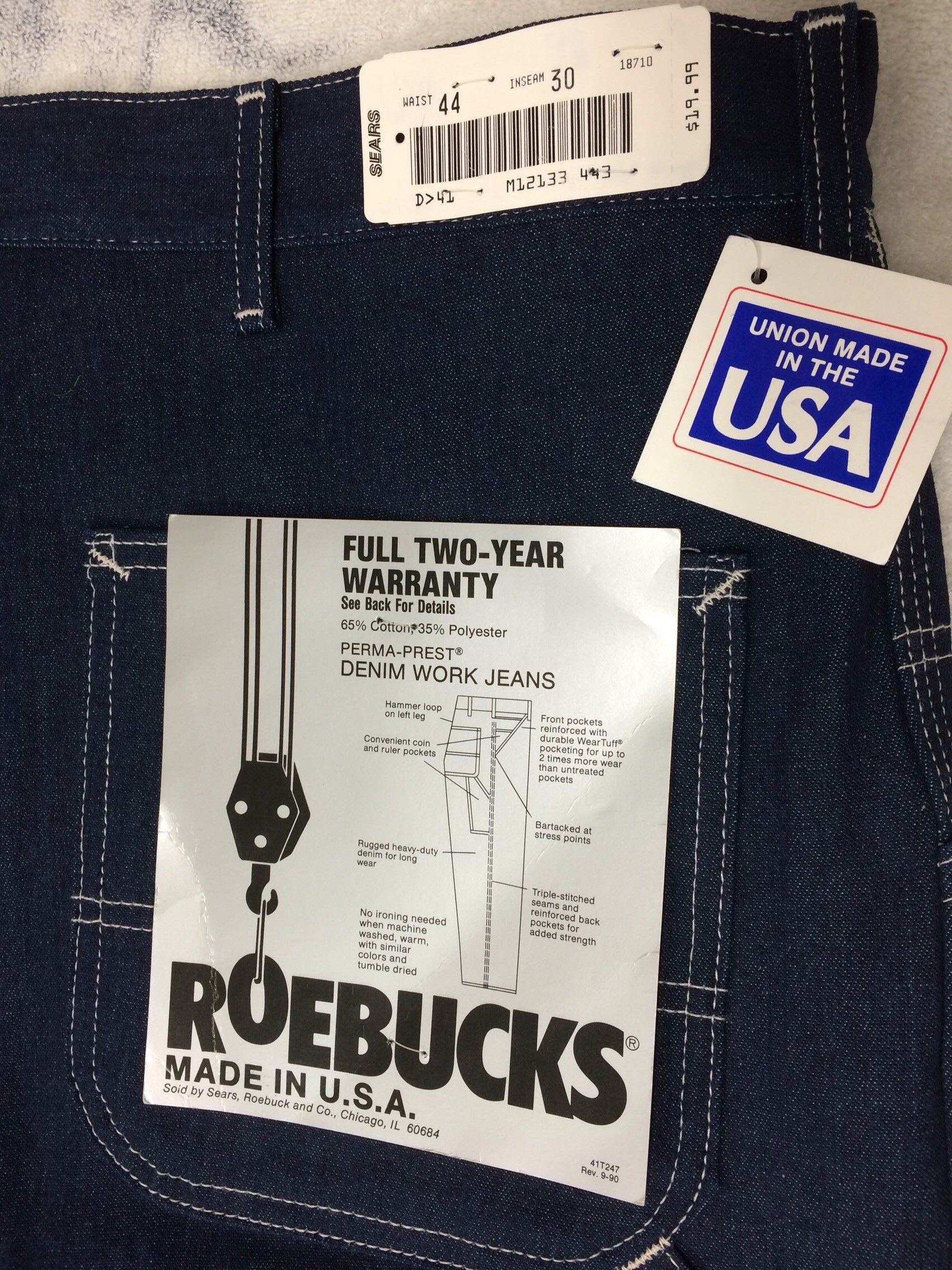 sears carpenter pants