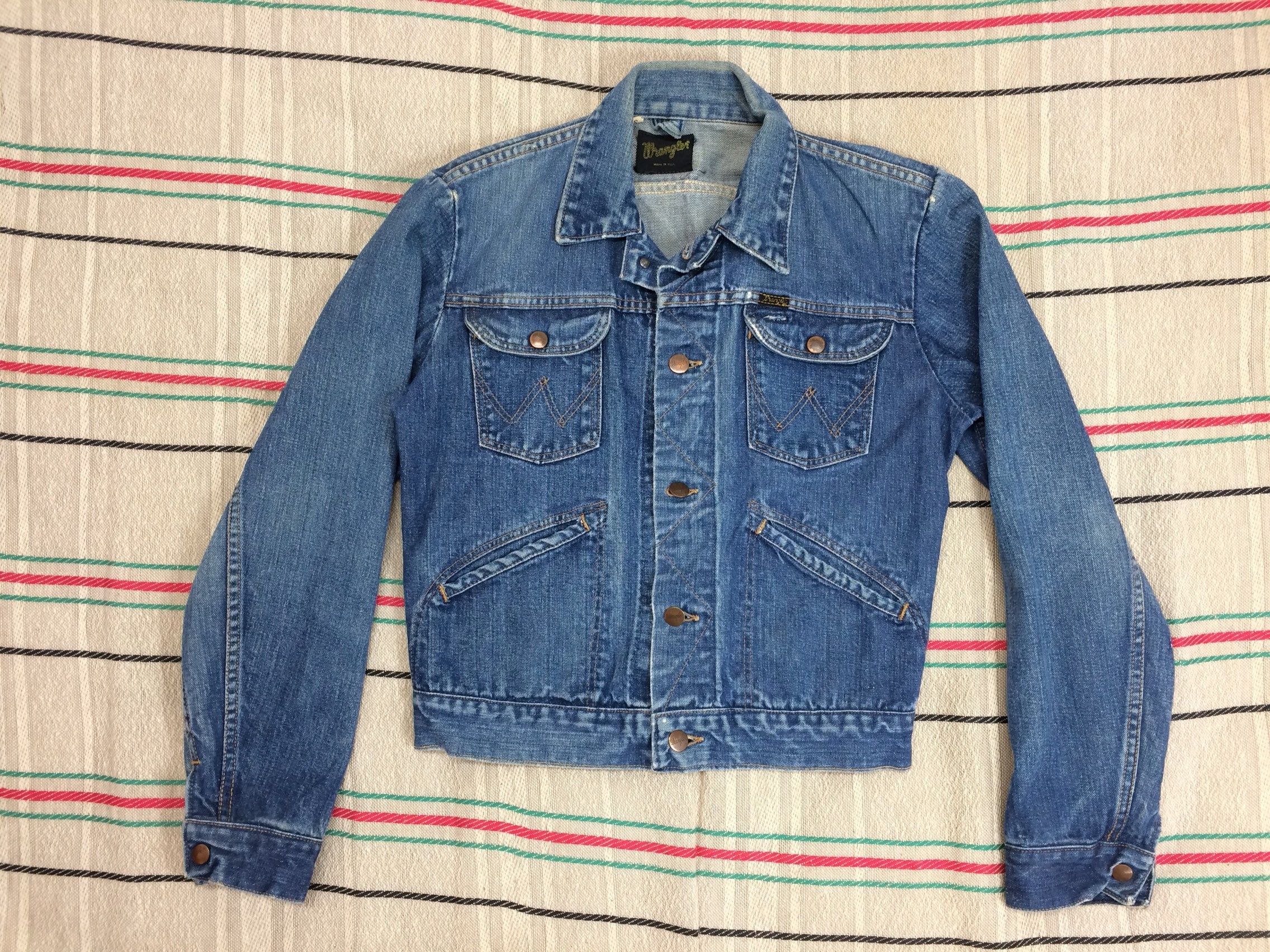 wrangler selvedge jacket