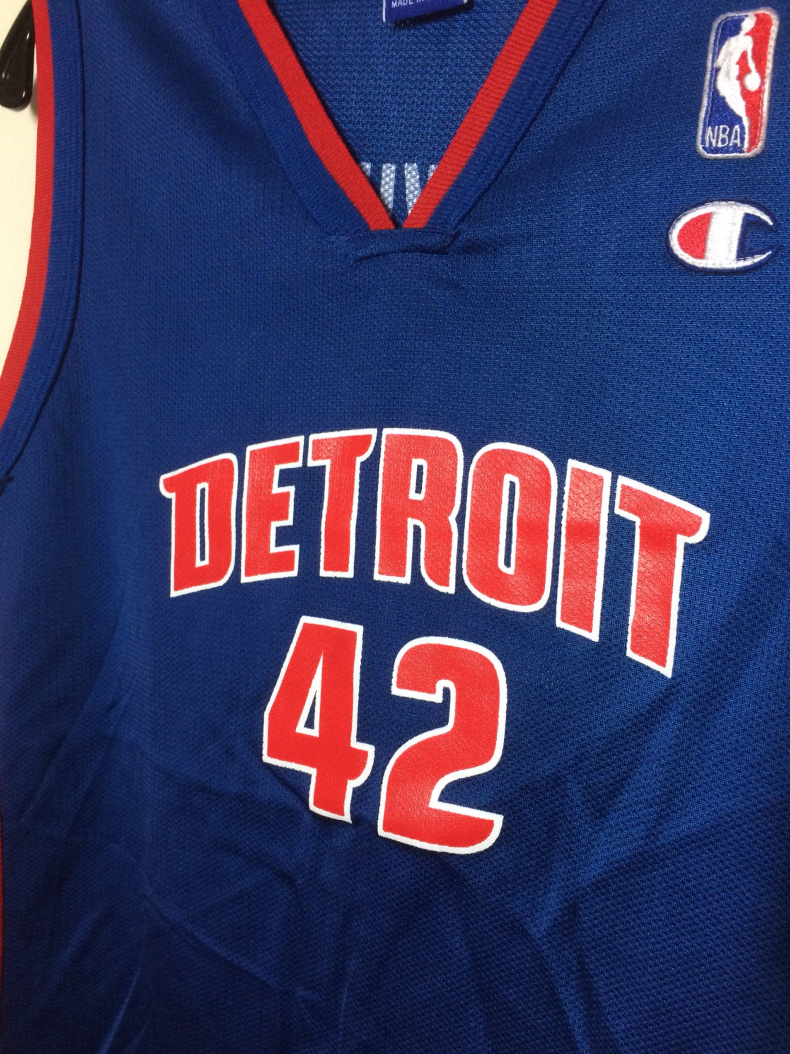 1990 Detroit Pistons Jerry Stackhouse 42 equipo de baloncesto Etsy