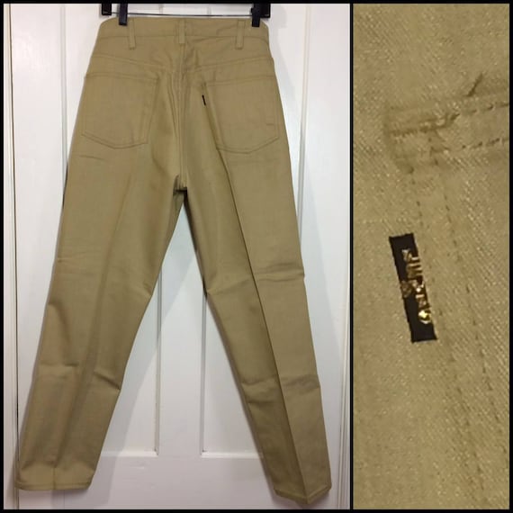 1960s deadstock LEVI'S Big E Sta Prest peg leg tap