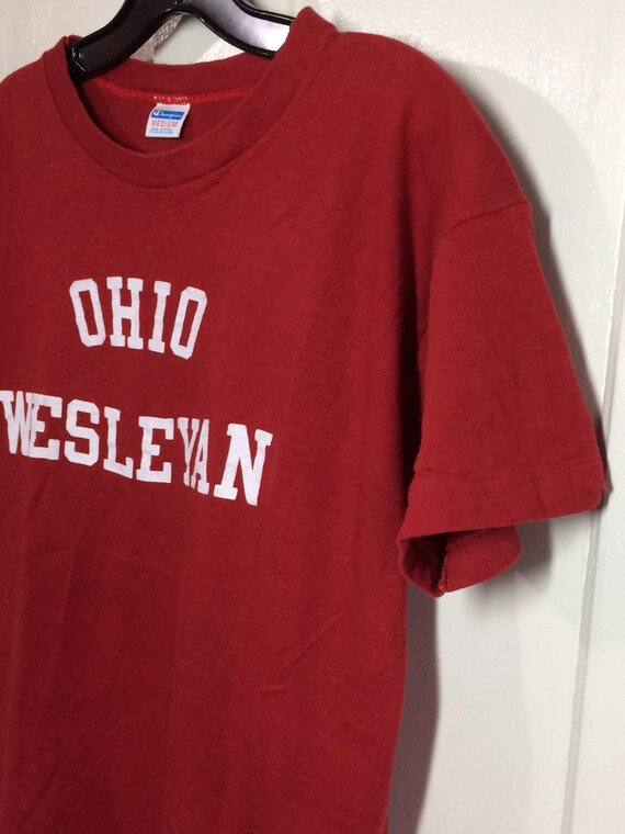 wesleyan champion t shirt