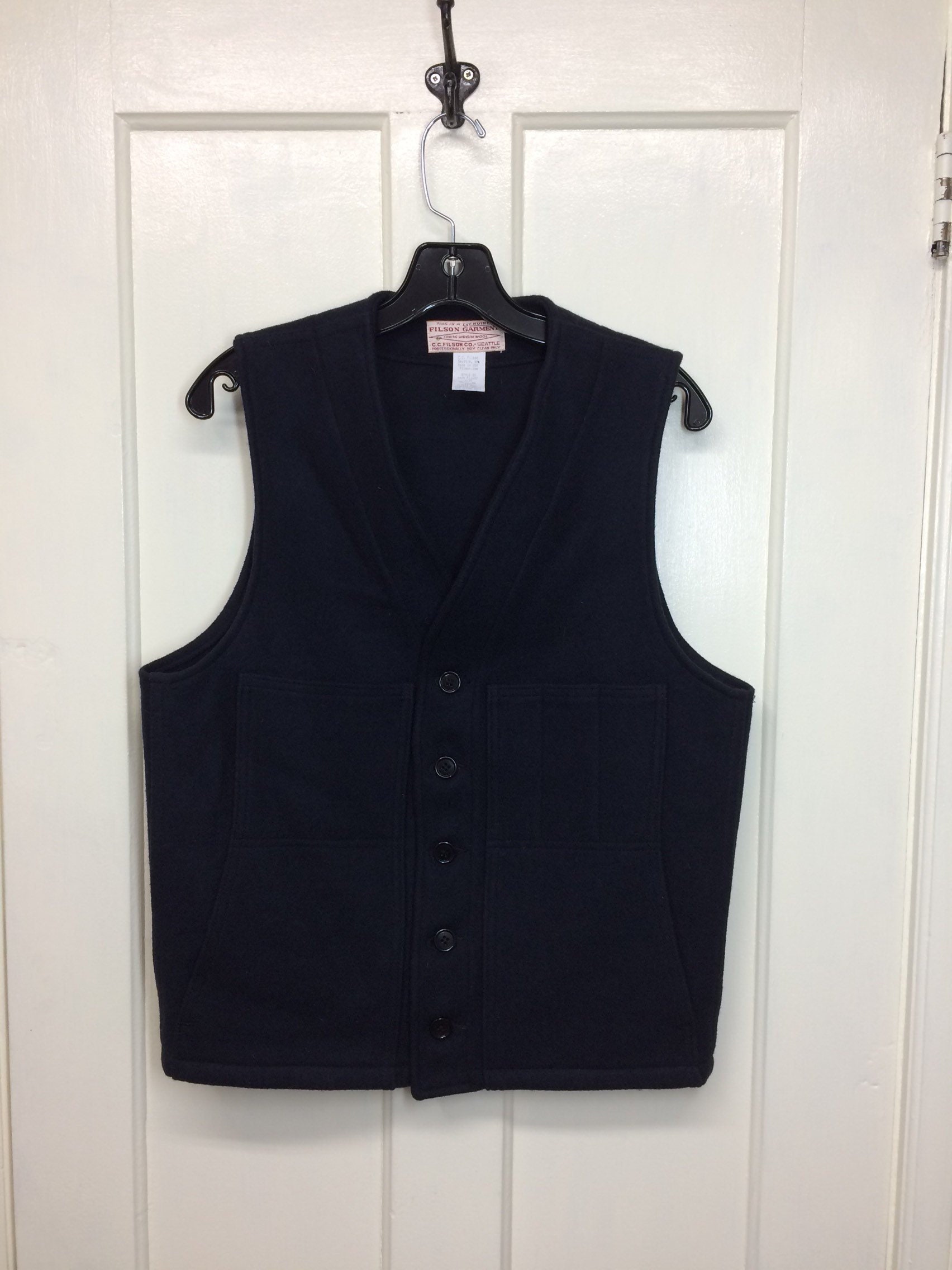 Filson mackinaw shop vest sale