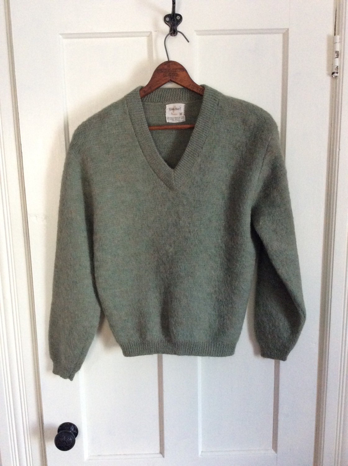 mens vintage mohair sweater