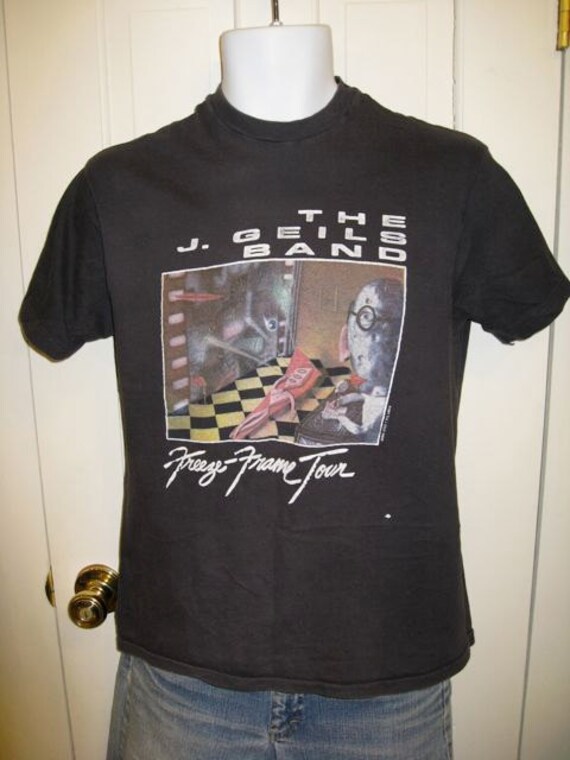 Vintage J Geils Band 1981 Freeze Frame Tour 80s Rock T Shirt Etsy Vintage J Geils Band 1981 Freeze Frame Tour 80s Rock T Shirt Etsy
