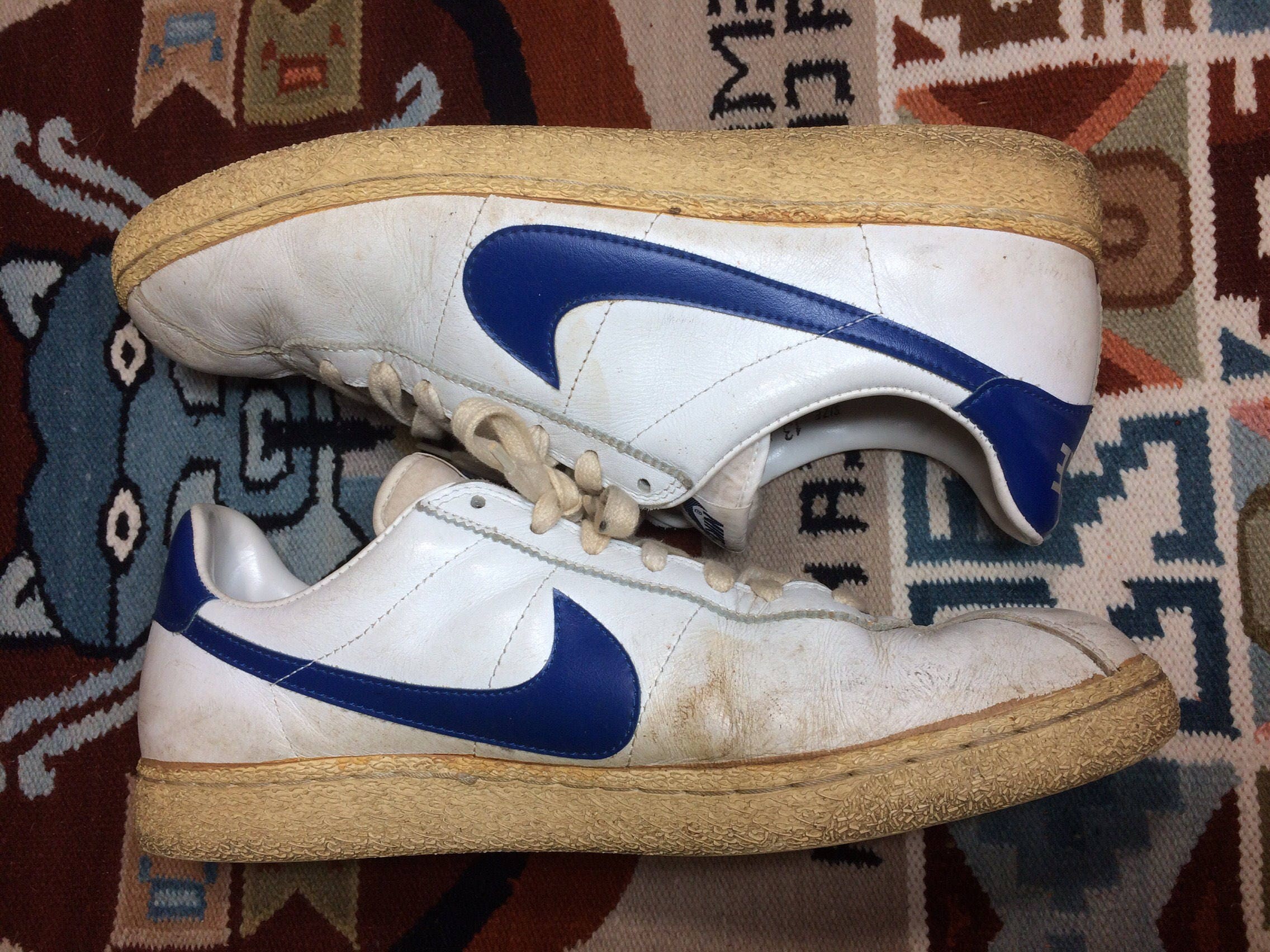 nike bruin leather blue