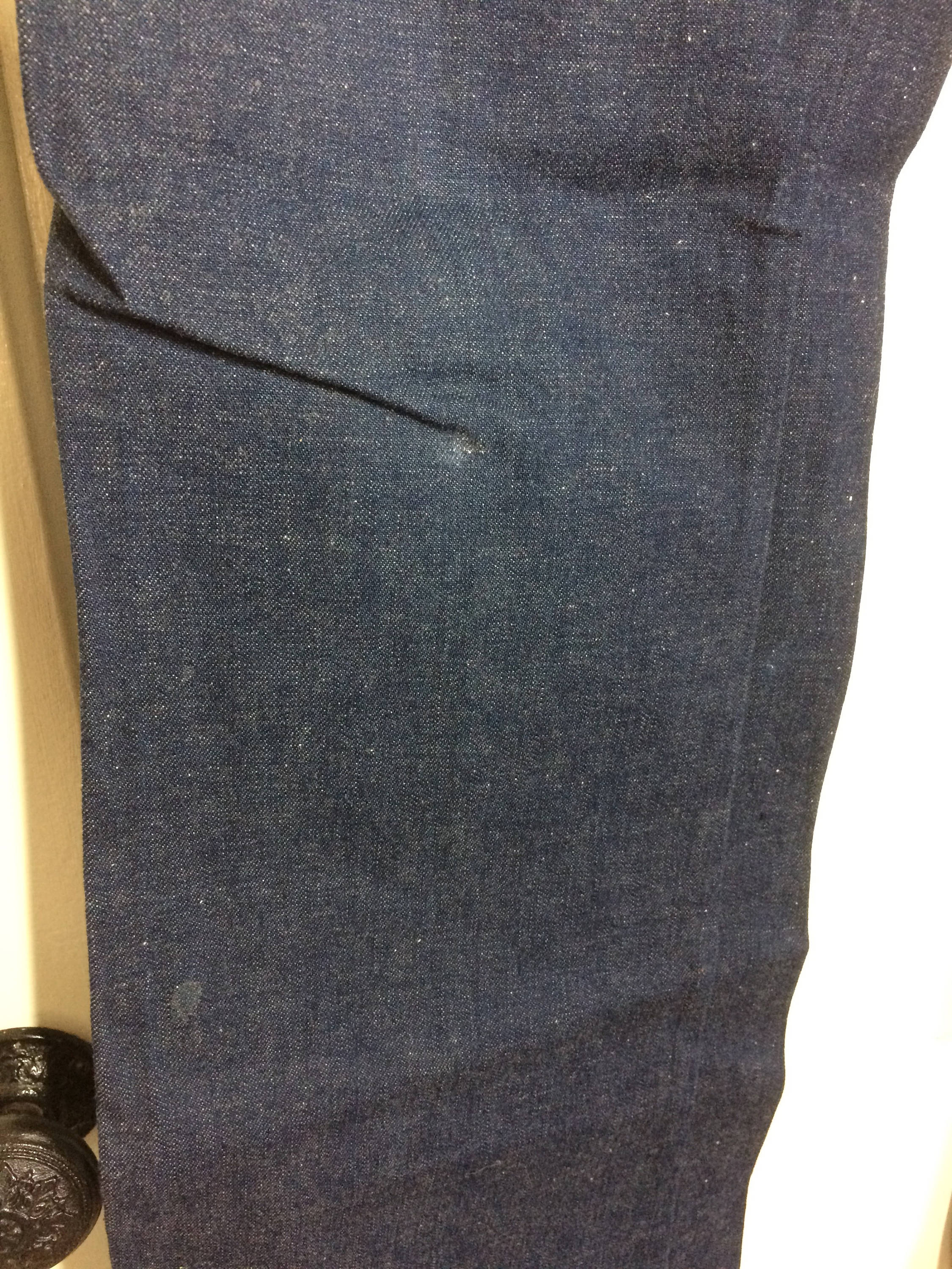 1970s Landlubber Dark Wash Indigo Blue Denim Jeans Bell Bottom - Etsy