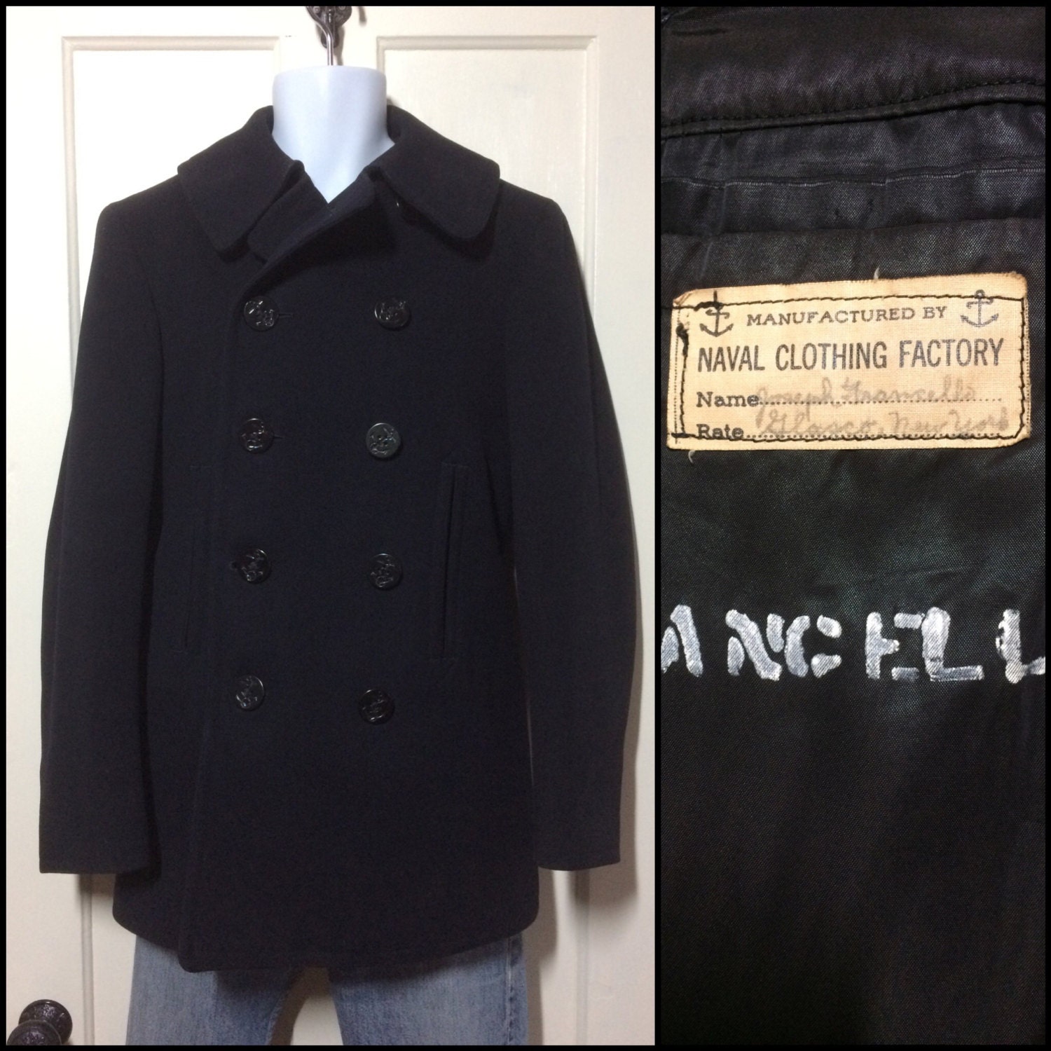 kersey wool peacoat