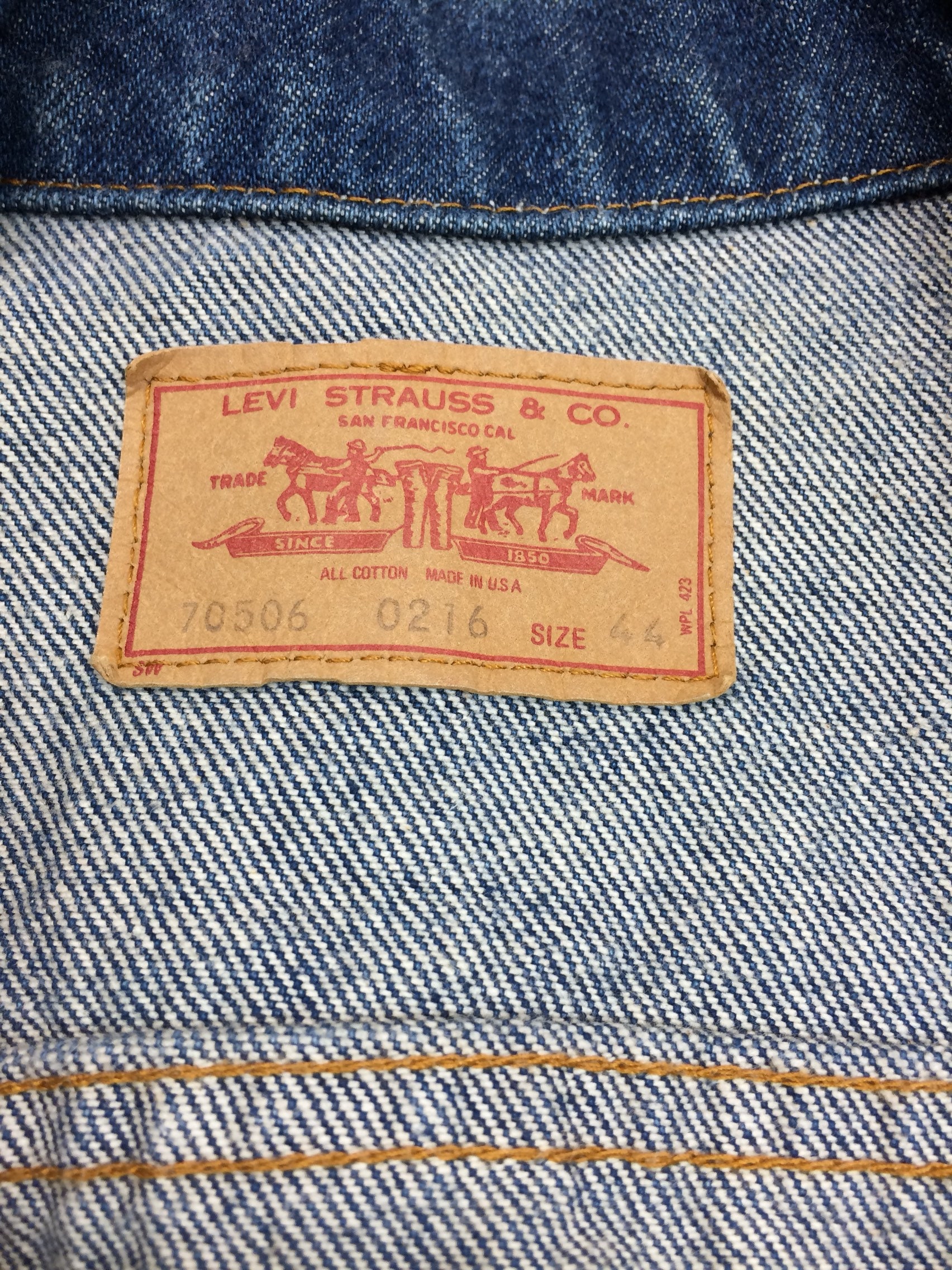 size 44 levi's jeans