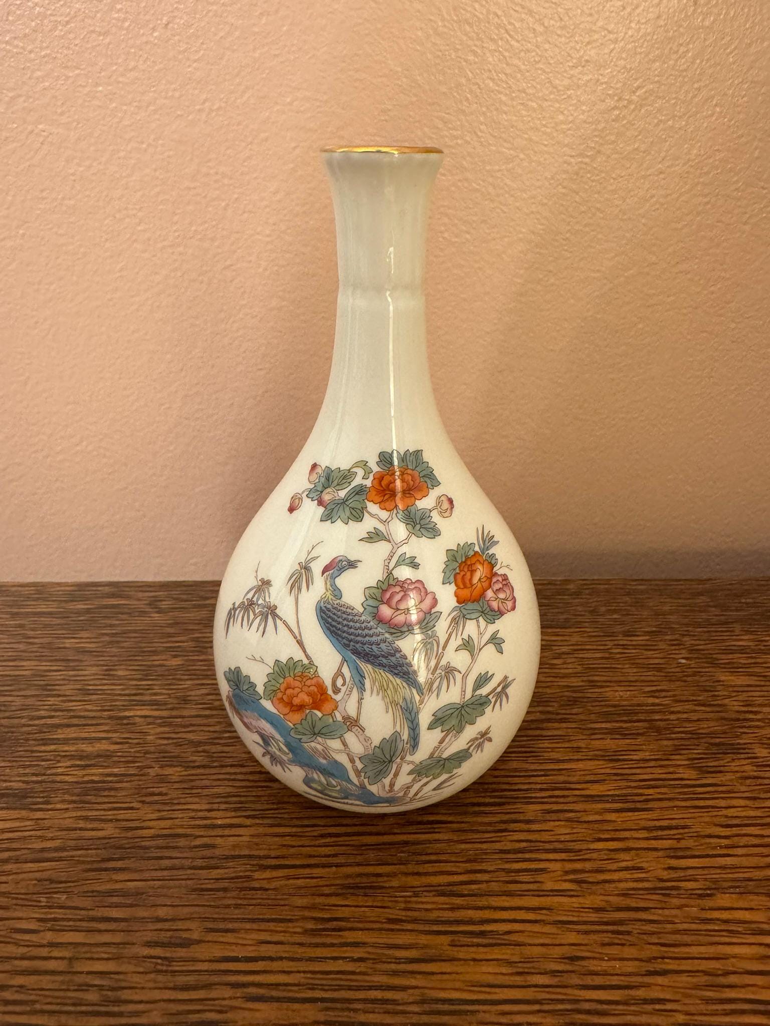 Kutani Crane Vase - Etsy