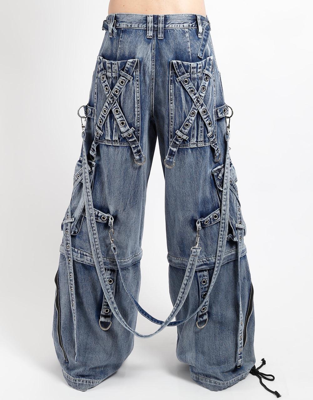 【HI FI FNK】Theme Washed Pants HI FI FNK】Theme Washed Pants