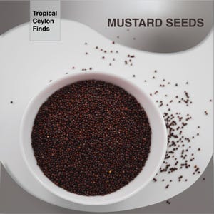 Mustard Seed (Brown) Premium Quality 50g-1Kg (Sarso) 100% Organic