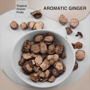 Ginger Aromatic Root Cut Herbal for Flu & Cold Zingiber Officinal 100% Natural