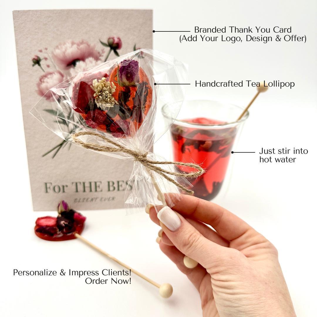 Brew Pop “For The Best Client" with a Card (Minimum order: 10 Brew cards) Bulk discounts available