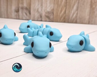 Flexi Shark: 3D Printed Articulated Fidget Toy