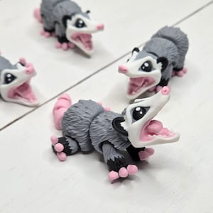 Flexi Possum: 3D Printed Articulated Fidget Toy