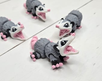 Flexi Possum: 3D Printed Articulated Fidget Toy