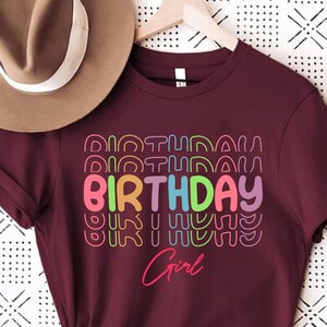 Birthday Girl Shirt, Girls Birthday Party Shirt Birthday Girl Shirt, Birthday Party Girl Shirt, Birthday Shirt, Kids Birthday Party Shirt