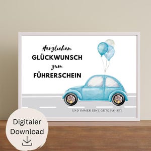 Geldgeschenk voor rijbewijs | Rijexamen gehaald | Cadeaugeld voor een rijbewijs | Creatief geldgeschenk | PDF downloaden