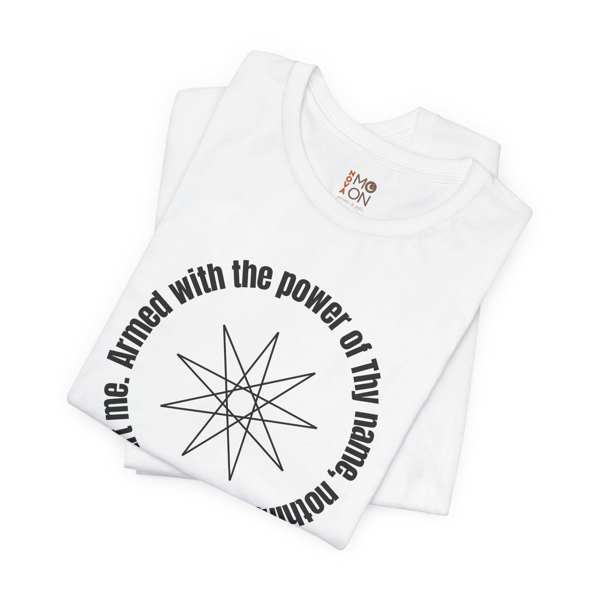 バハイ教Tシャツ、バハイ教「汝の御名の力で武装せよ」Tシャツ - Etsy 日本